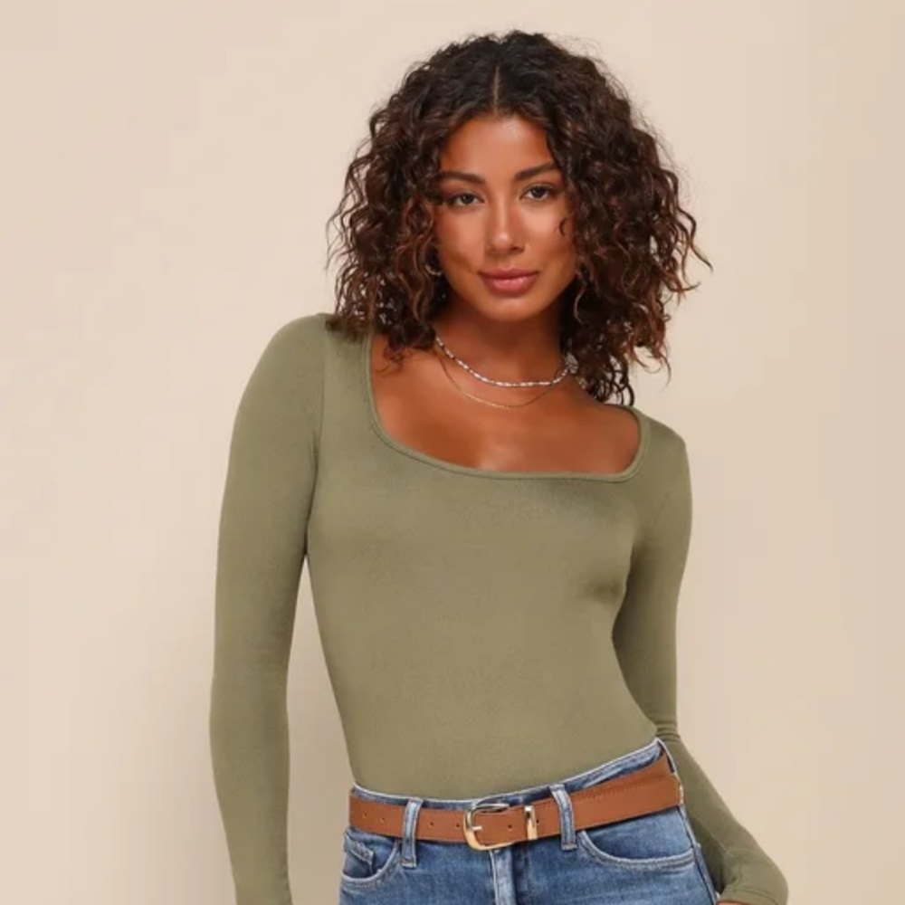 Long sleeve body suit